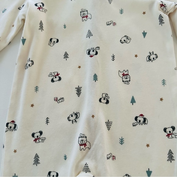 First Impressions 6-9 Months Baby Holiday Christmas Footie Hat Santa Koala NWT - Picture 2 of 8